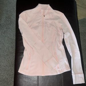 Lululemon Define Jacket, Baby pink, Size 8